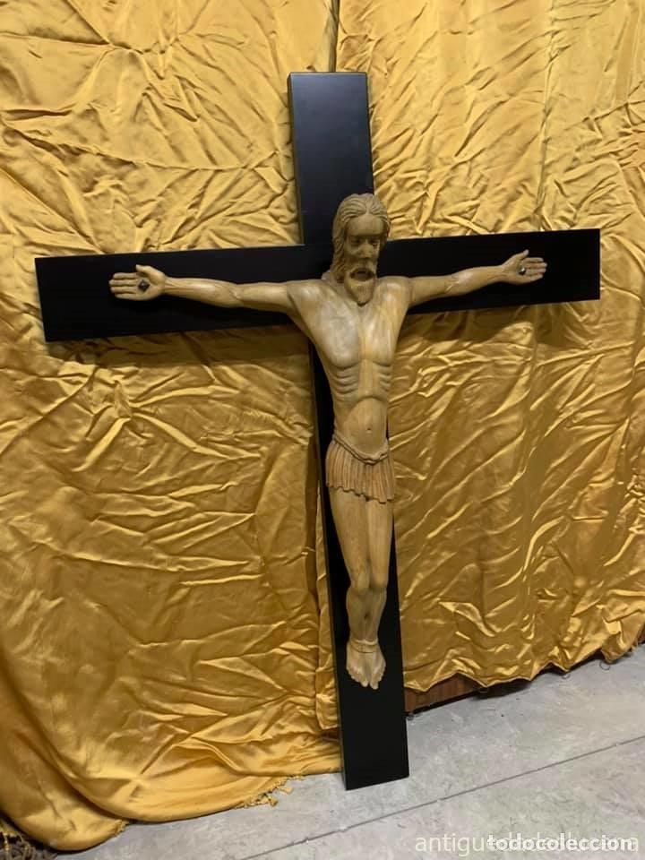 Antig&uuml;edades: Crucificado de gran tama&ntilde;o - Foto 2