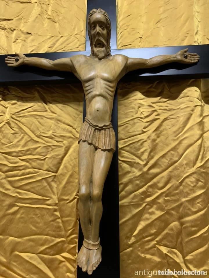 Antig&uuml;edades: Crucificado de gran tama&ntilde;o - Foto 5