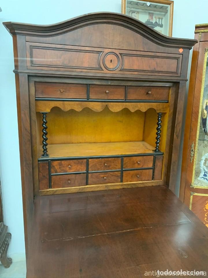 Antig&uuml;edades: Mueble taquill&oacute;n con palma de caoba - Foto 1