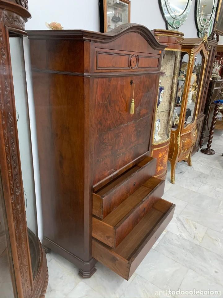 Antig&uuml;edades: Mueble taquill&oacute;n con palma de caoba - Foto 4
