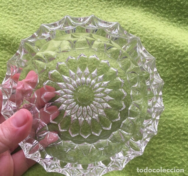 Antig&uuml;edades: Cenicero de cristal - Foto 5