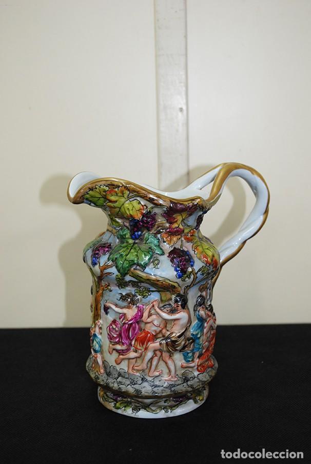Antig&uuml;edades: JARRA ANTIGUA CAPODIMONTE - Foto 2
