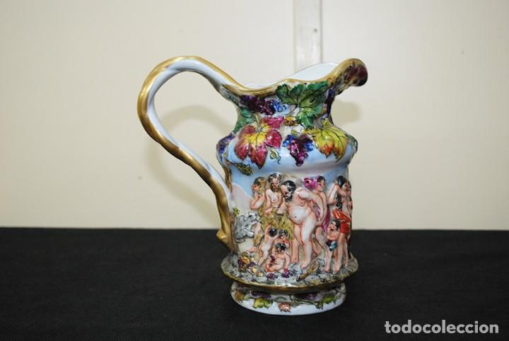 Antig&uuml;edades: JARRA ANTIGUA CAPODIMONTE - Foto 5