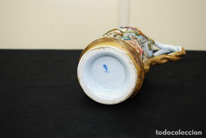 Antig&uuml;edades: JARRA ANTIGUA CAPODIMONTE - Foto 7