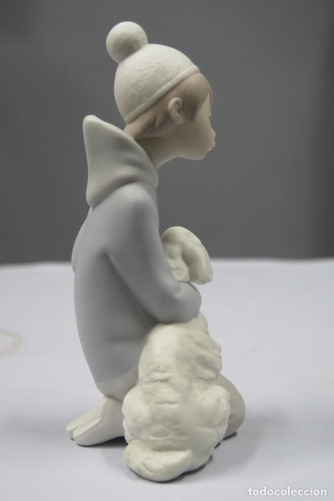 Antig&uuml;edades: NI&Ntilde;A CON OVEJA. LLADRO - Foto 5