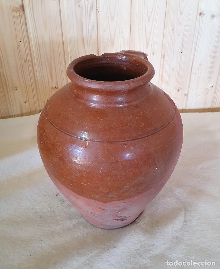 Antig&uuml;edades: - PUCHERO DE BARRO - Foto 2