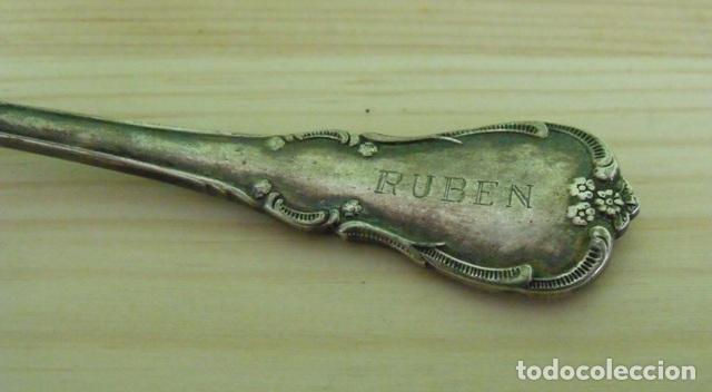 Antig&uuml;edades: Cuchara Plata P110 Doblada Telequinesis - Rub&eacute;n - Foto 4