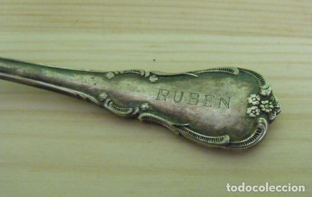 Antig&uuml;edades: Cuchara Plata P110 Doblada Telequinesis - Rub&eacute;n - Foto 8