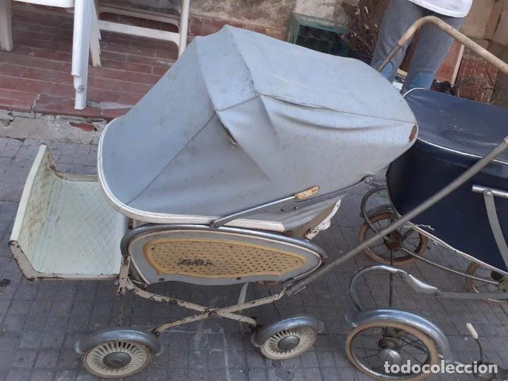 Antiques: Antigua silla de paseo de beb&eacute; a&ntilde;os 60