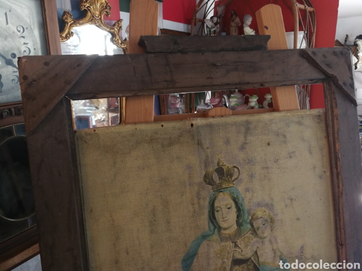 Antig&uuml;edades: LITOGRAF&Iacute;A VIRGEN DEL CARMEN - Foto 7