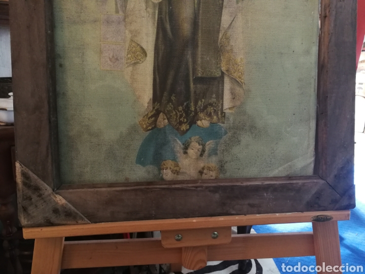 Antig&uuml;edades: LITOGRAF&Iacute;A VIRGEN DEL CARMEN - Foto 8
