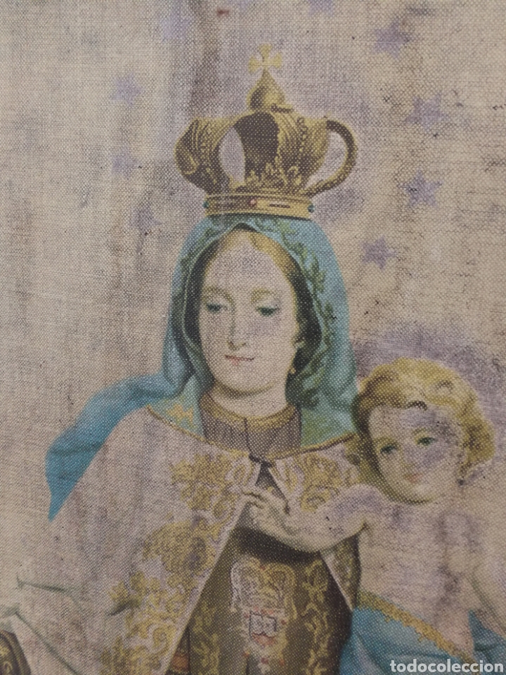Antig&uuml;edades: LITOGRAF&Iacute;A VIRGEN DEL CARMEN - Foto 1