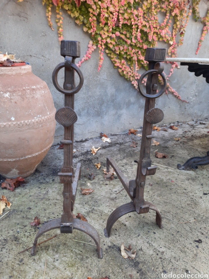 Antig&uuml;edades: Morillos de forja - Foto 2