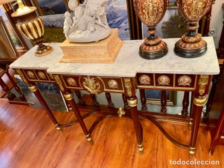 Antig&uuml;edades: Preciosa Consola antigua - Foto 3