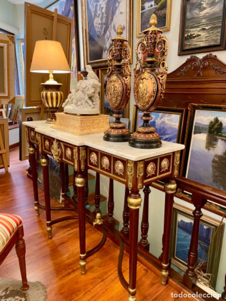 Antig&uuml;edades: Preciosa Consola antigua - Foto 7