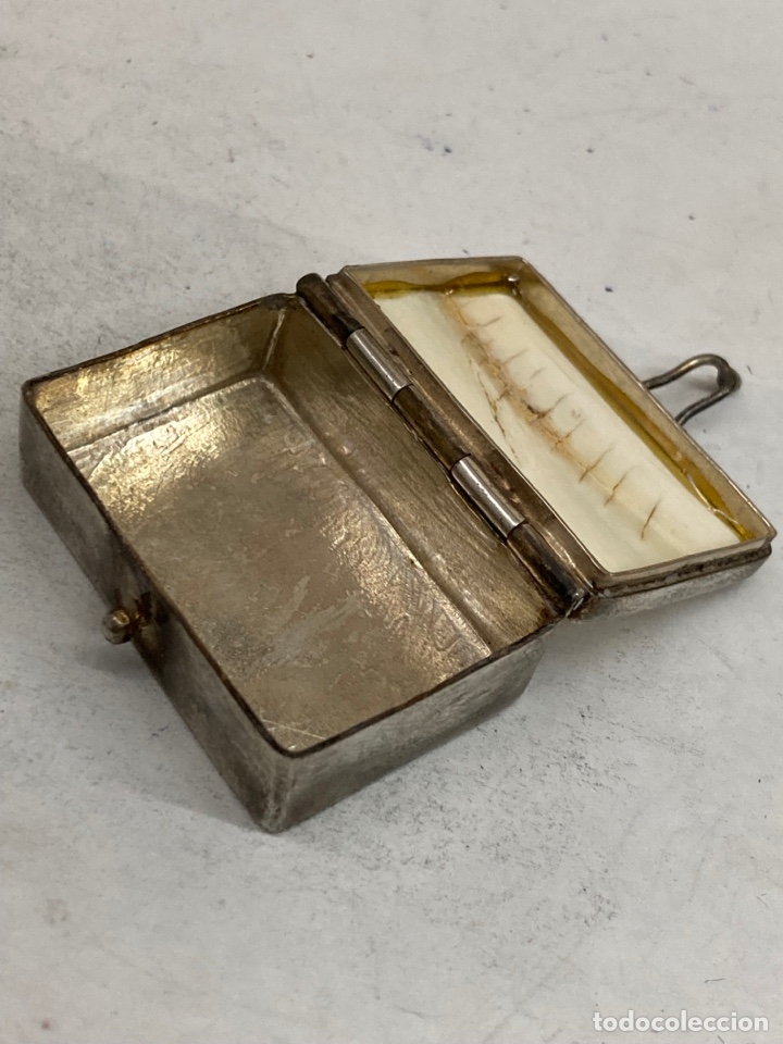 Antig&uuml;edades: Caja de plata y hueso - Foto 2