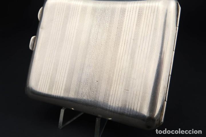 Antig&uuml;edades: Antigua Pitillera Inglesa de Plata - Foto 10