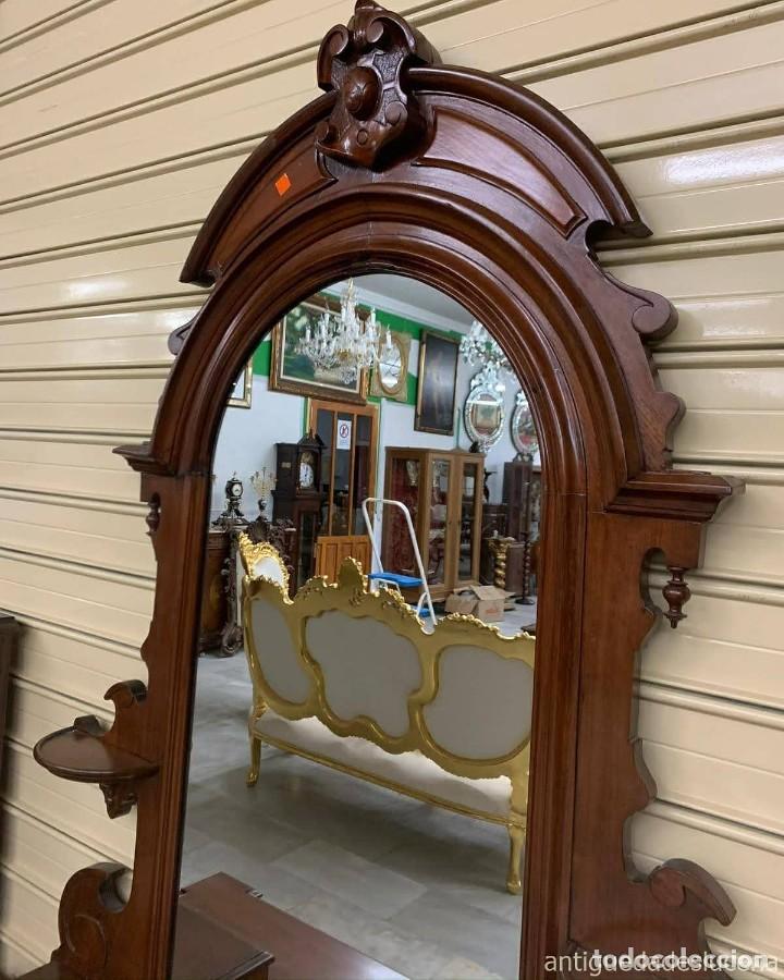 Antig&uuml;edades: Coqueta tocador de caoba - Foto 7