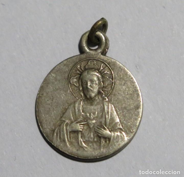 Antig&uuml;edades: MEDALLA. SAGRADO CORAZON. PLATA - Foto 1