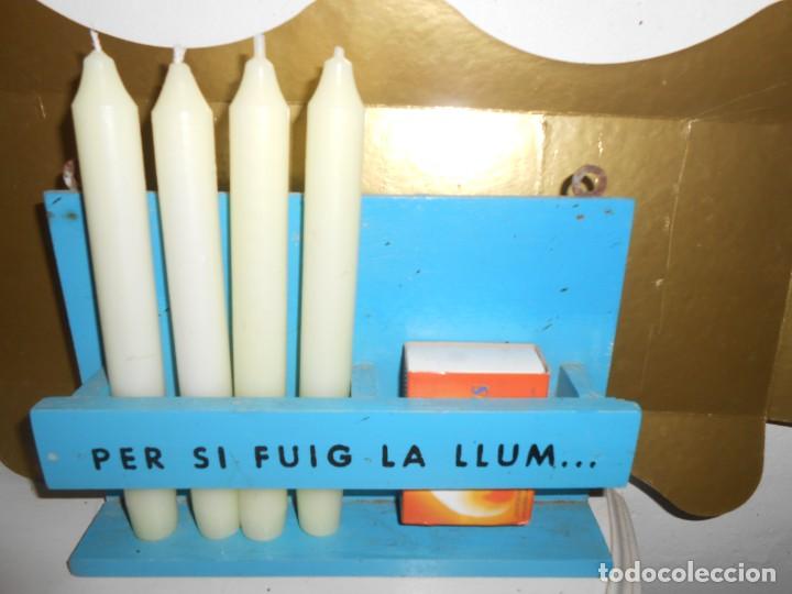 Antig&uuml;edades: Soporte para VELAS y CERILLAS - Foto 2