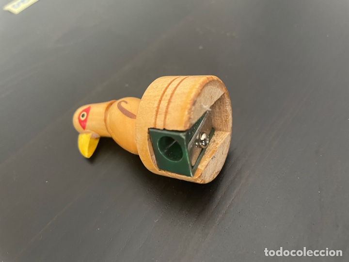 Antig&uuml;edades: Sacapuntas de madera - Foto 2