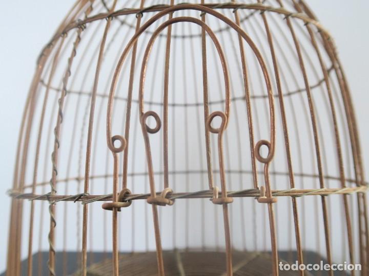 Antig&uuml;edades: JAULA DE PERDIZ EN COBRE - Foto 4