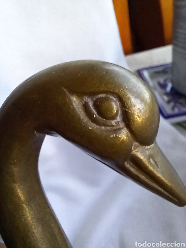 Antig&uuml;edades: BONITO CISNE EN BRONCE - Foto 8