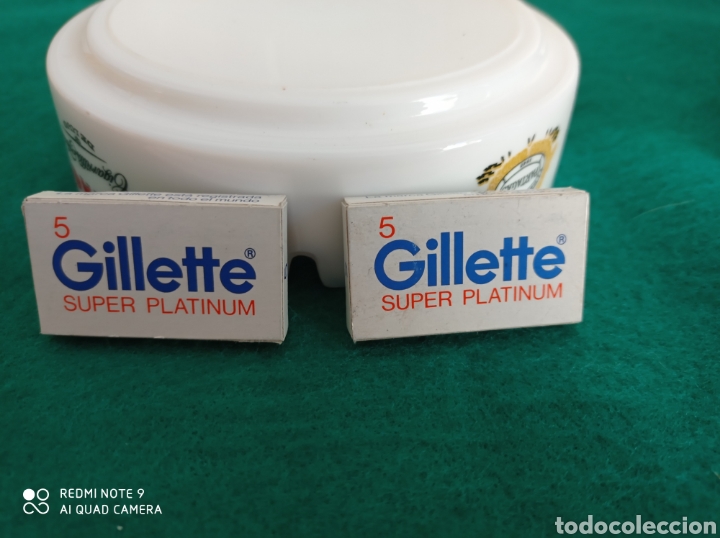 Antig&uuml;edades: HOJAS DE AFEITAR GUILLETTE PLATINUM LOTE 10 HOJAS