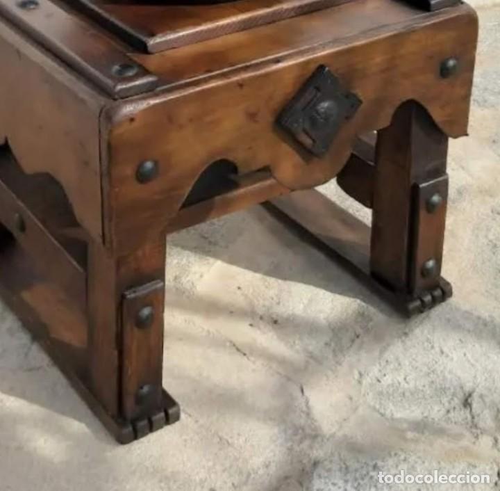 Antig&uuml;edades: Cantarera de madera y tinaja de barro - Foto 3