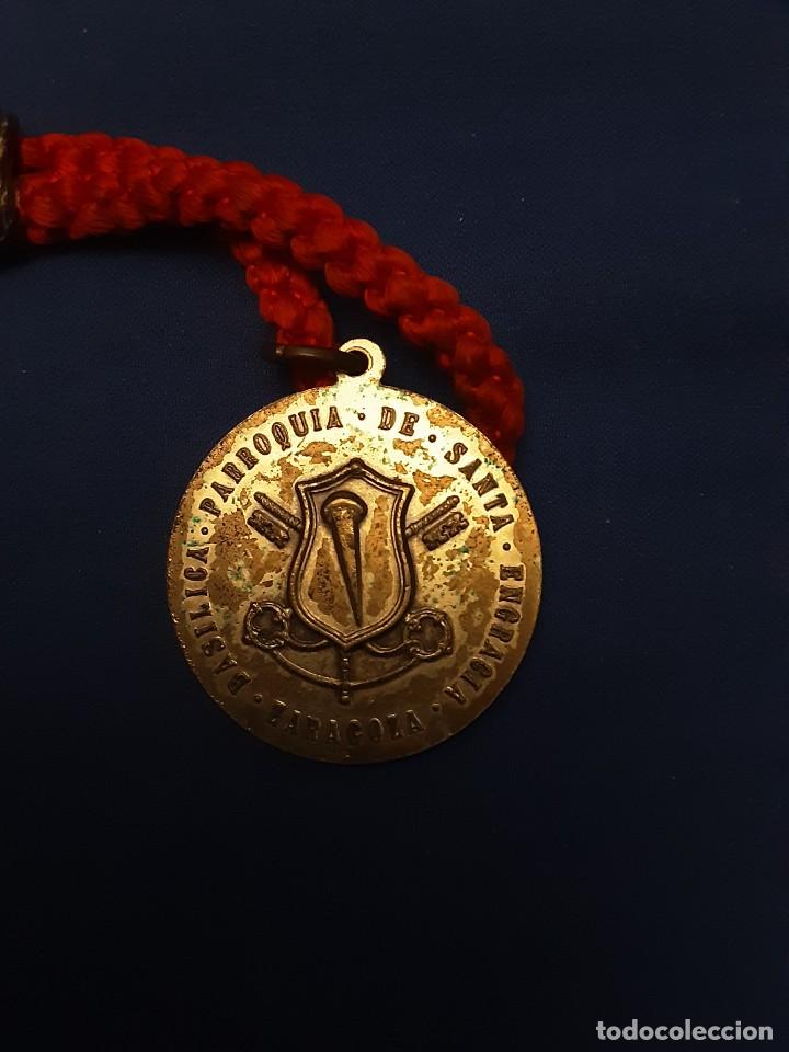 Antig&uuml;edades: Medalla de Adoraci&oacute;n al Sant&iacute;simo - Foto 3