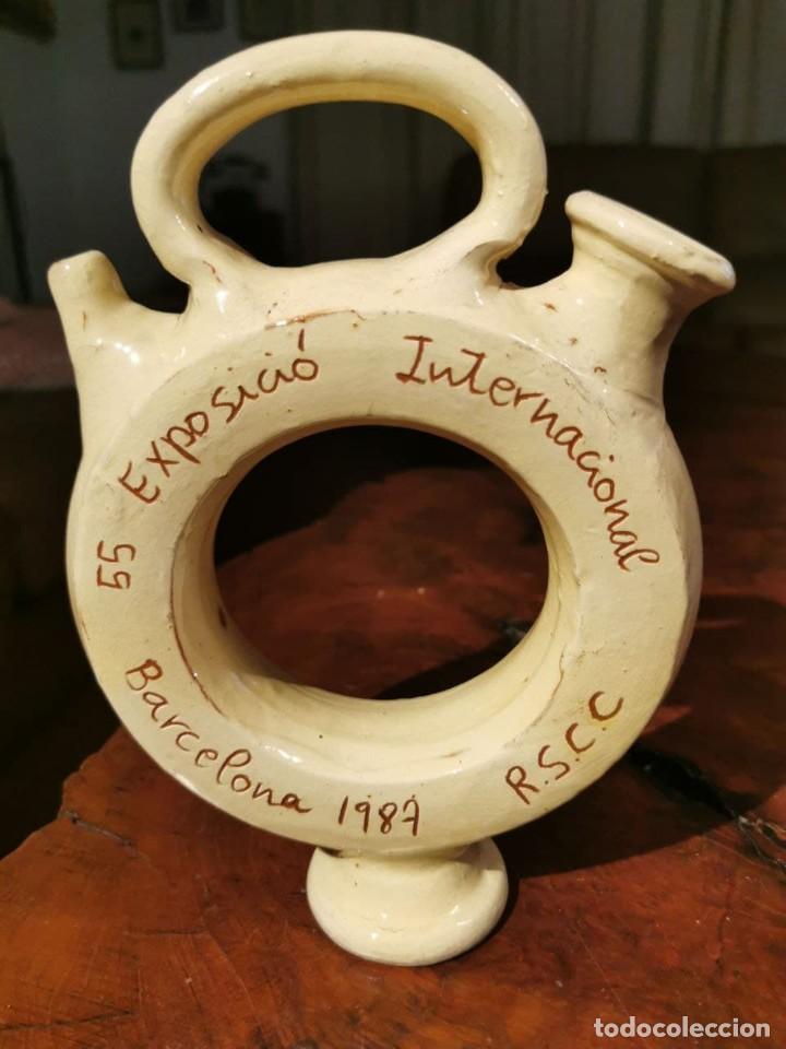 Antig&uuml;edades: BOTIJO 55 EXPOSICIO INTERNACIONAL BARCELONA 1987 RSCC - Foto 1