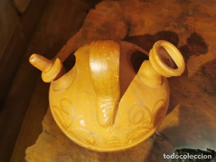 Antig&uuml;edades: GRAN BOTIJO DE BARRO COCIDO CATALAN - Foto 2