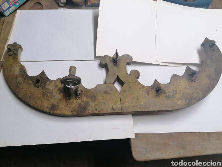 Antig&uuml;edades: Soporte policromado - Foto 1
