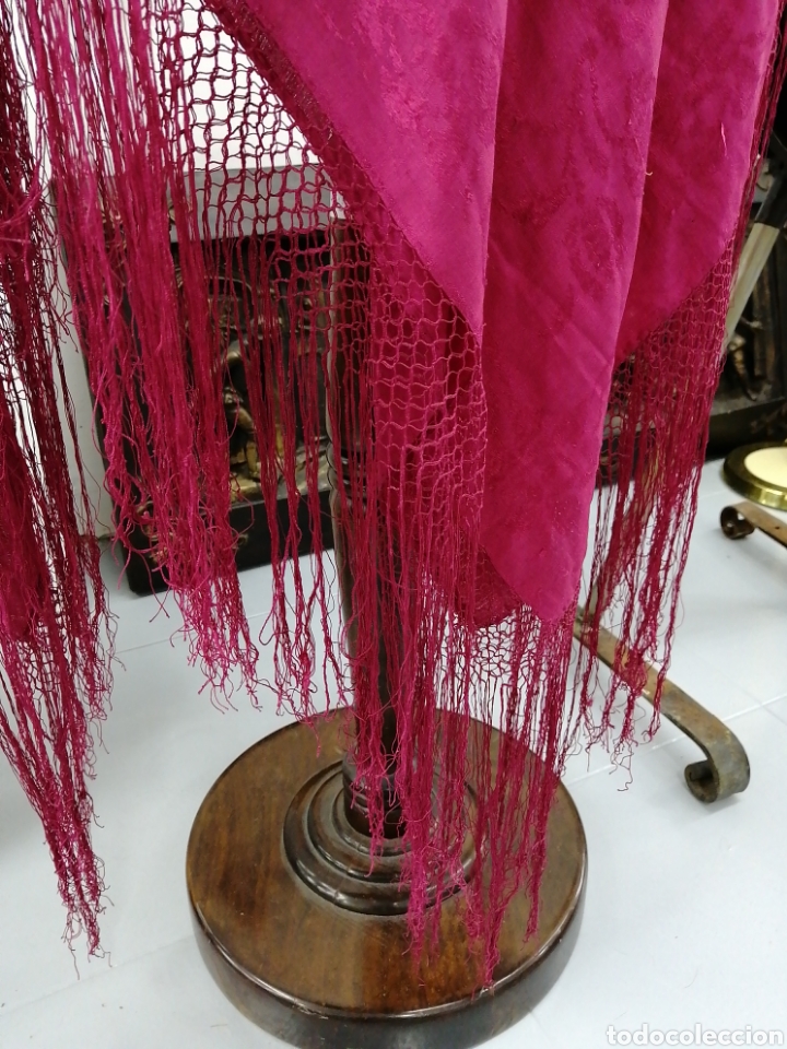 Antig&uuml;edades: Mant&oacute;n fucsia - Foto 2