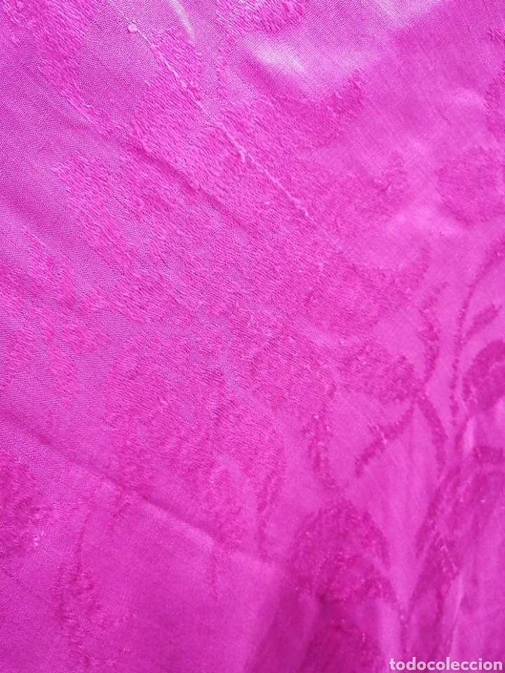Antig&uuml;edades: Mant&oacute;n fucsia - Foto 3