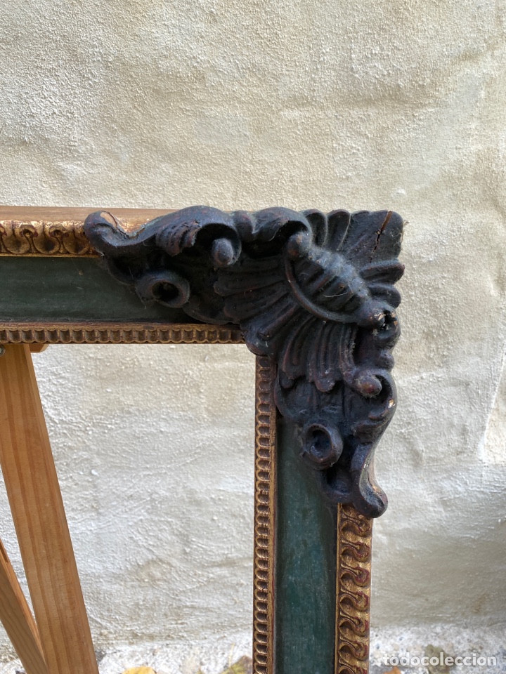Antig&uuml;edades: Antiguo Marco de madera - Foto 3