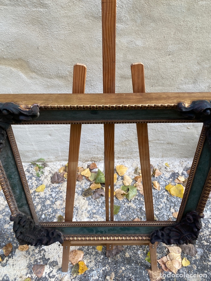 Antig&uuml;edades: Antiguo Marco de madera - Foto 6
