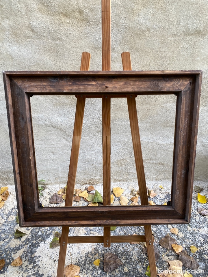 Antig&uuml;edades: Antiguo Marco de madera - Foto 7