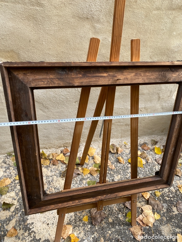 Antig&uuml;edades: Antiguo Marco de madera - Foto 8