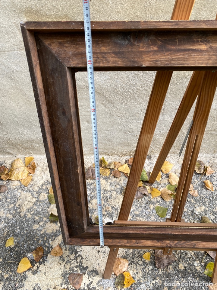 Antig&uuml;edades: Antiguo Marco de madera - Foto 9