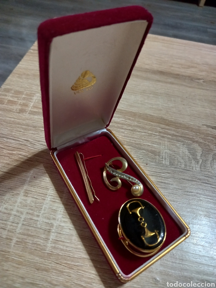 Antig&uuml;edades: IMPERDIBLE ,PASACORBATAS Y BROCHE? - Foto 12