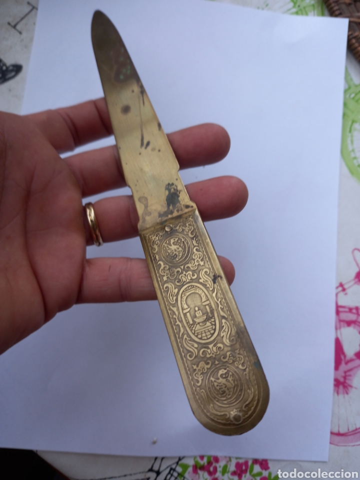 Antig&uuml;edades: BONITO ABRECARTAS - Foto 1
