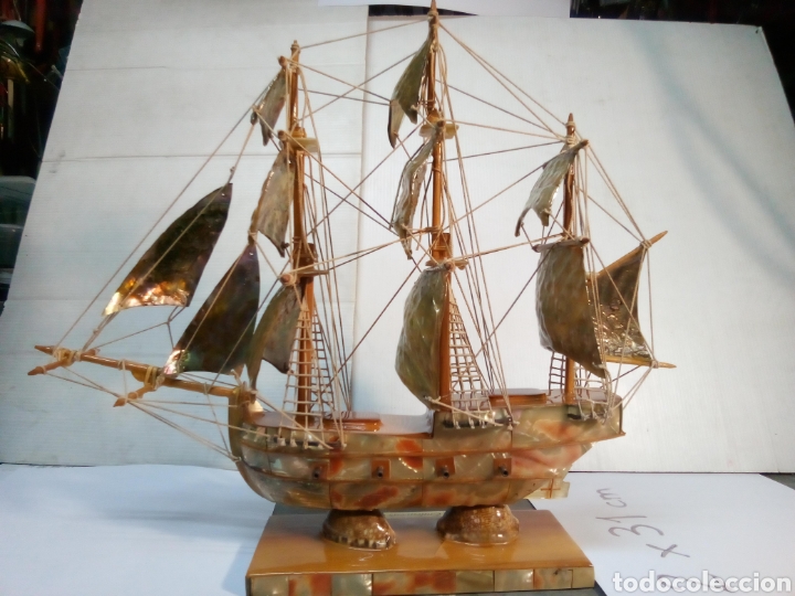 Antig&uuml;edades: Antiguo barco de n&aacute;car - Foto 3