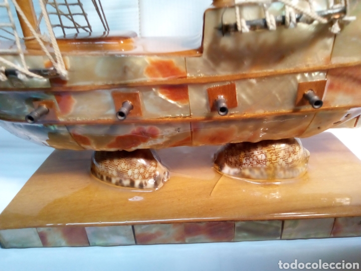 Antig&uuml;edades: Antiguo barco de n&aacute;car - Foto 5