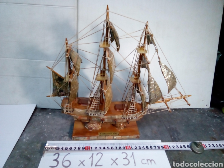 Antig&uuml;edades: Antiguo barco de n&aacute;car - Foto 1