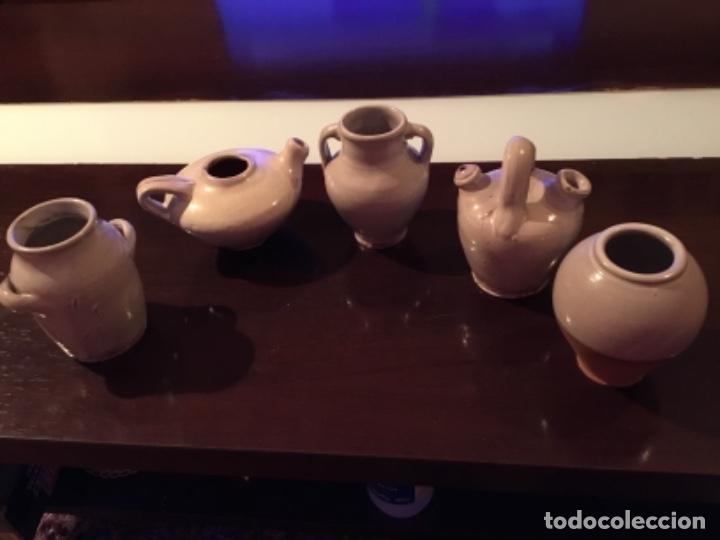 Antig&uuml;edades: Ceramicas en miniatura ,lote de 5 - Foto 1