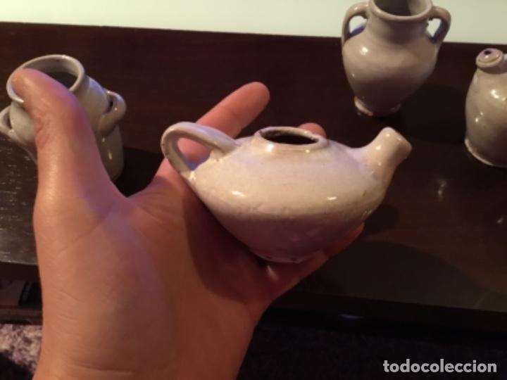 Antig&uuml;edades: Ceramicas en miniatura ,lote de 5 - Foto 3