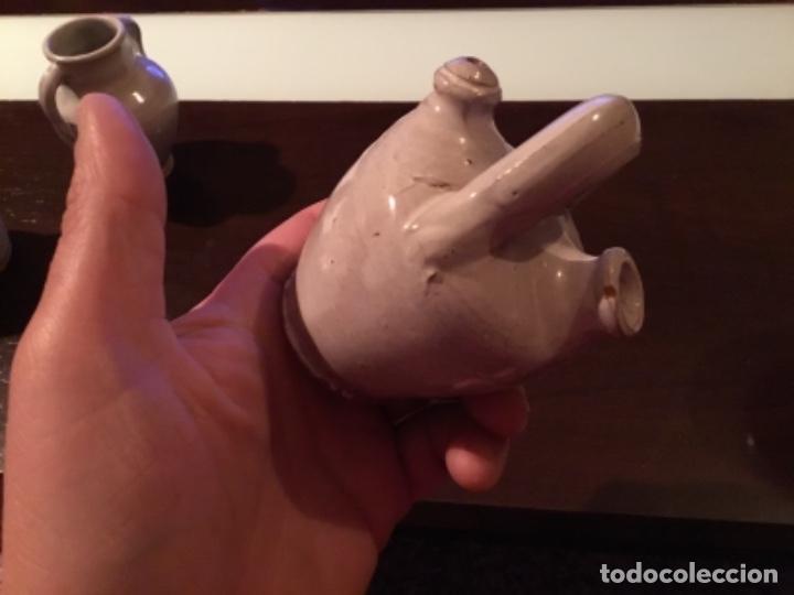 Antig&uuml;edades: Ceramicas en miniatura ,lote de 5 - Foto 5
