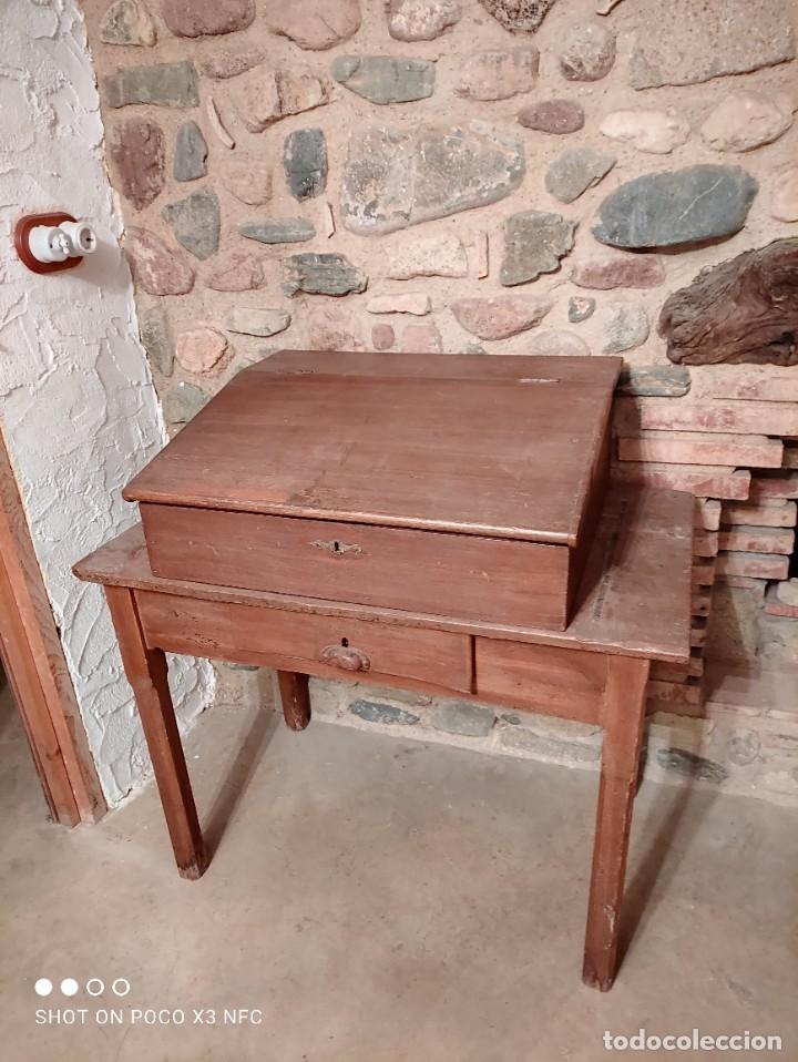 Antig&uuml;edades: Mesa escriban&iacute;a - Foto 1