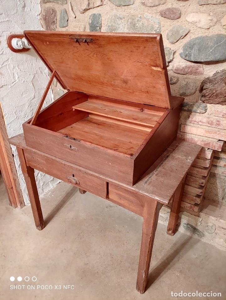 Antig&uuml;edades: Mesa escriban&iacute;a - Foto 2